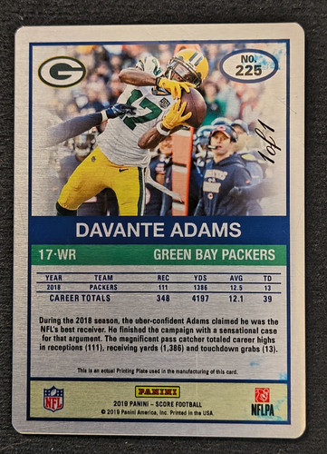 2019 panini score - 2019,